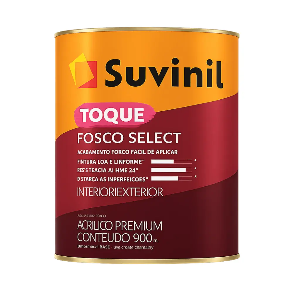 Acrílico toque fosco branco 900M Suvinil