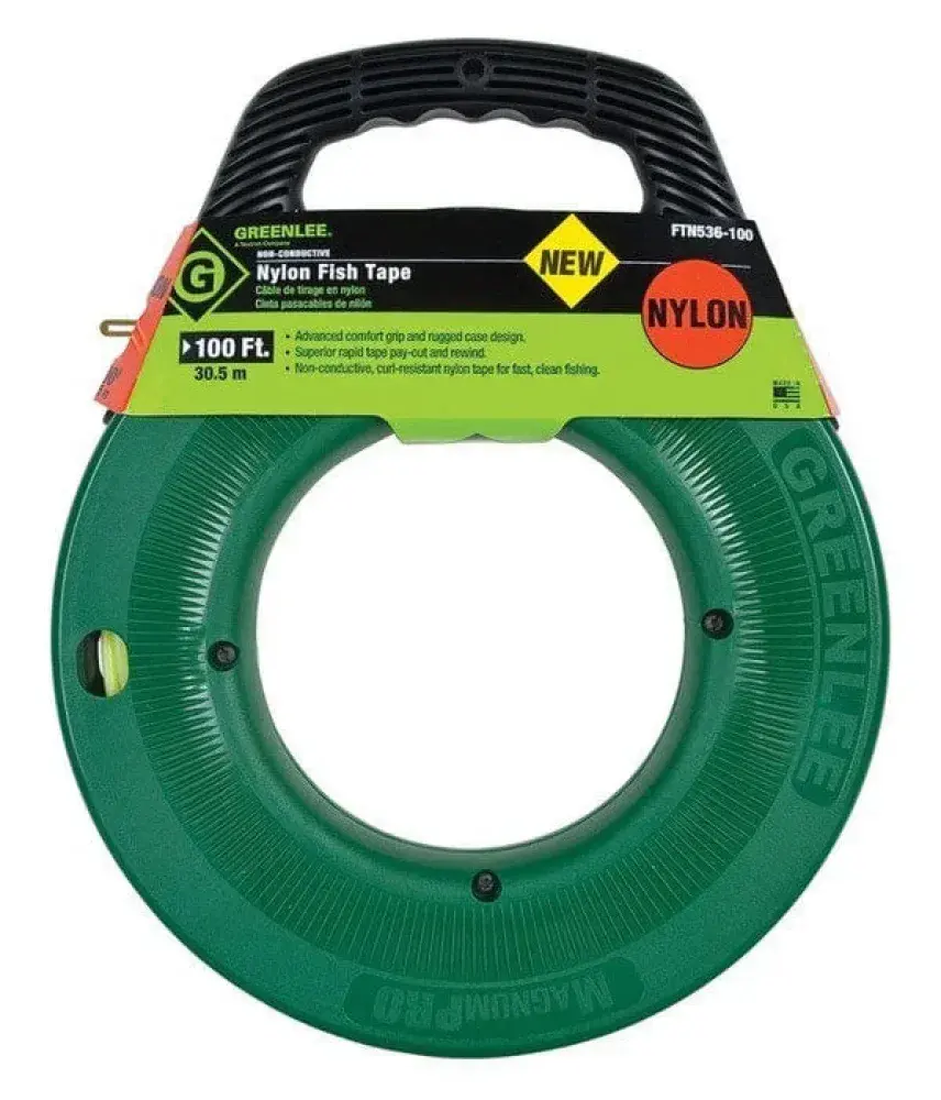 Passa fio nylon 30 metros FTN536-100 Greenlee — fotografia 4