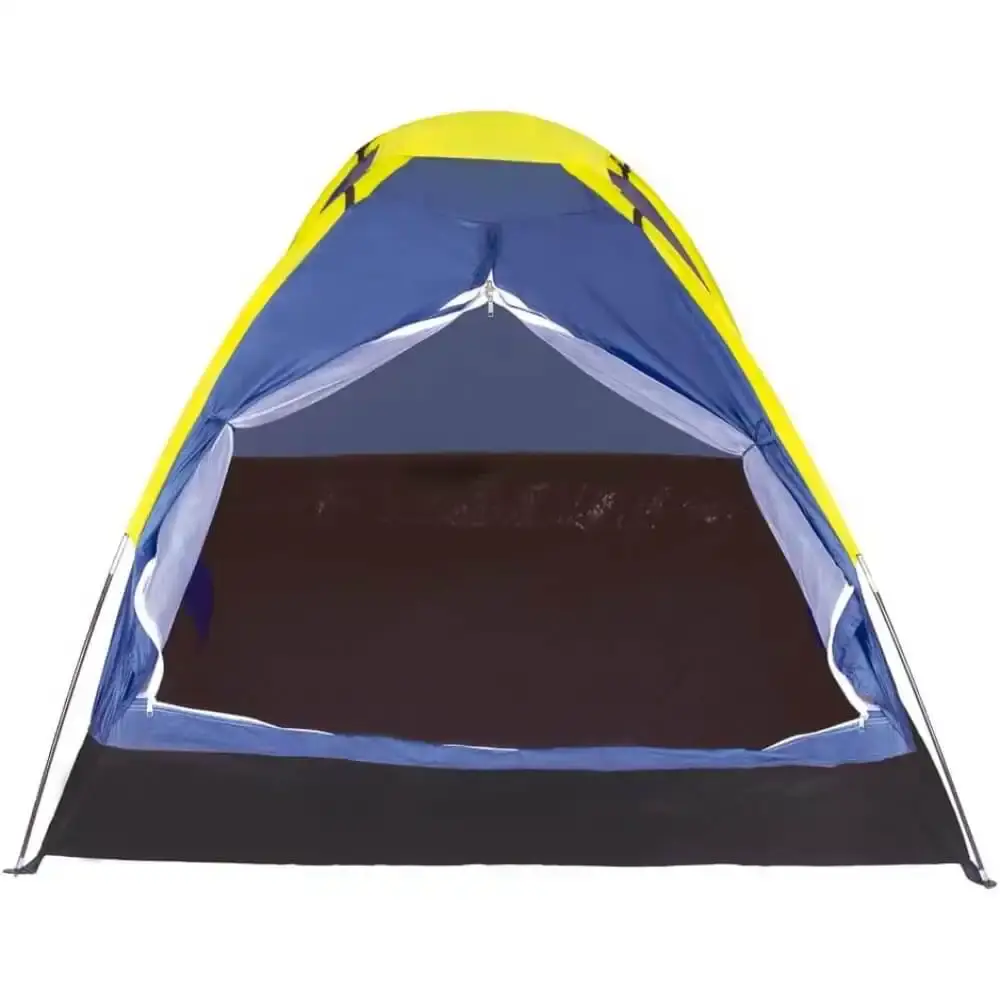 Barraca Camping Iglu Até 2 Pessoas 1 x 1,45 x 2,05 Metros Azul MOR — fotografia 4
