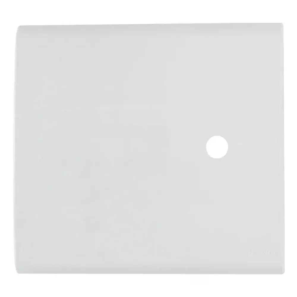 Placa com 1 furo 4X4 9,5 mm liz bege Tramontina — fotografia 2
