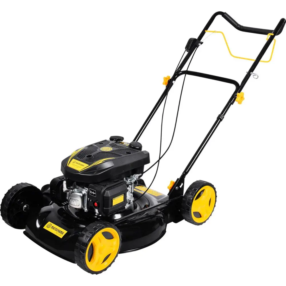 Cortador de grama a gasolina saída lateral 6HP 0,8L Matsuyama