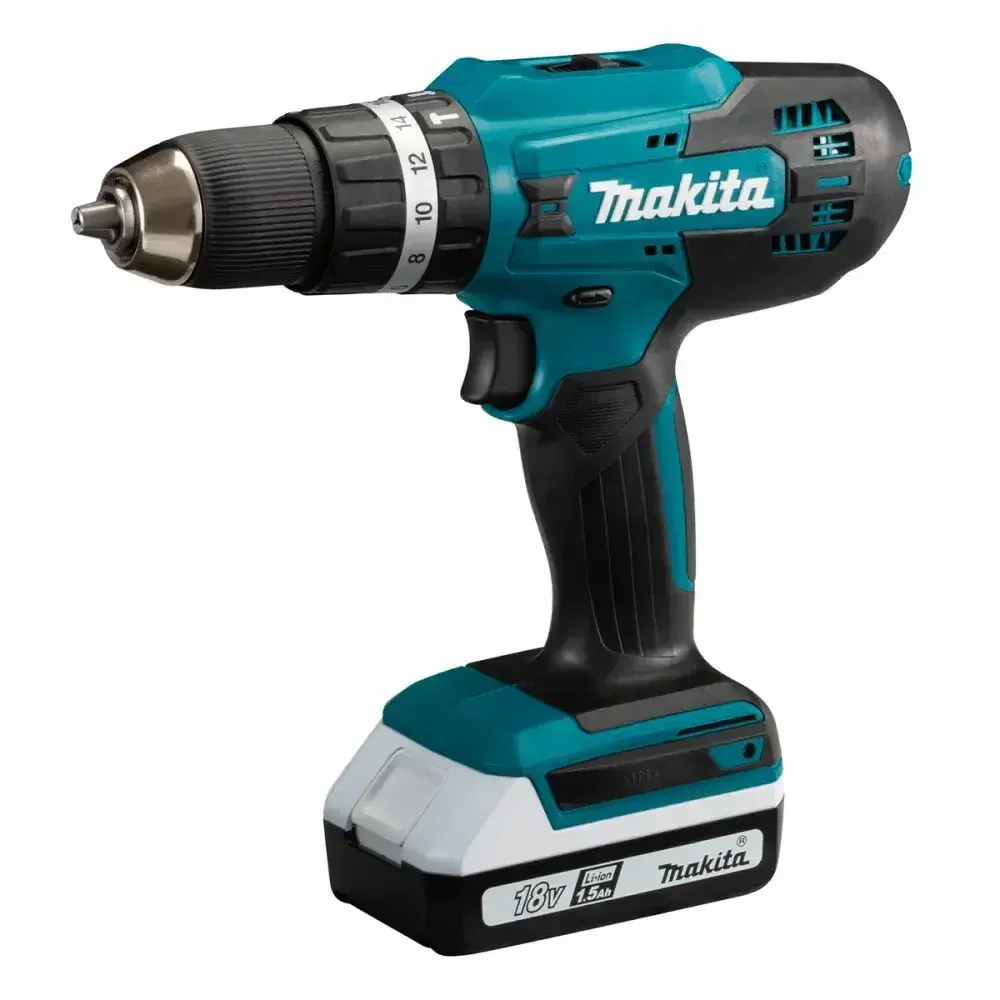 Furadeira parafusadeira com acessórios HP488DWE 18V Makita — fotografia 4