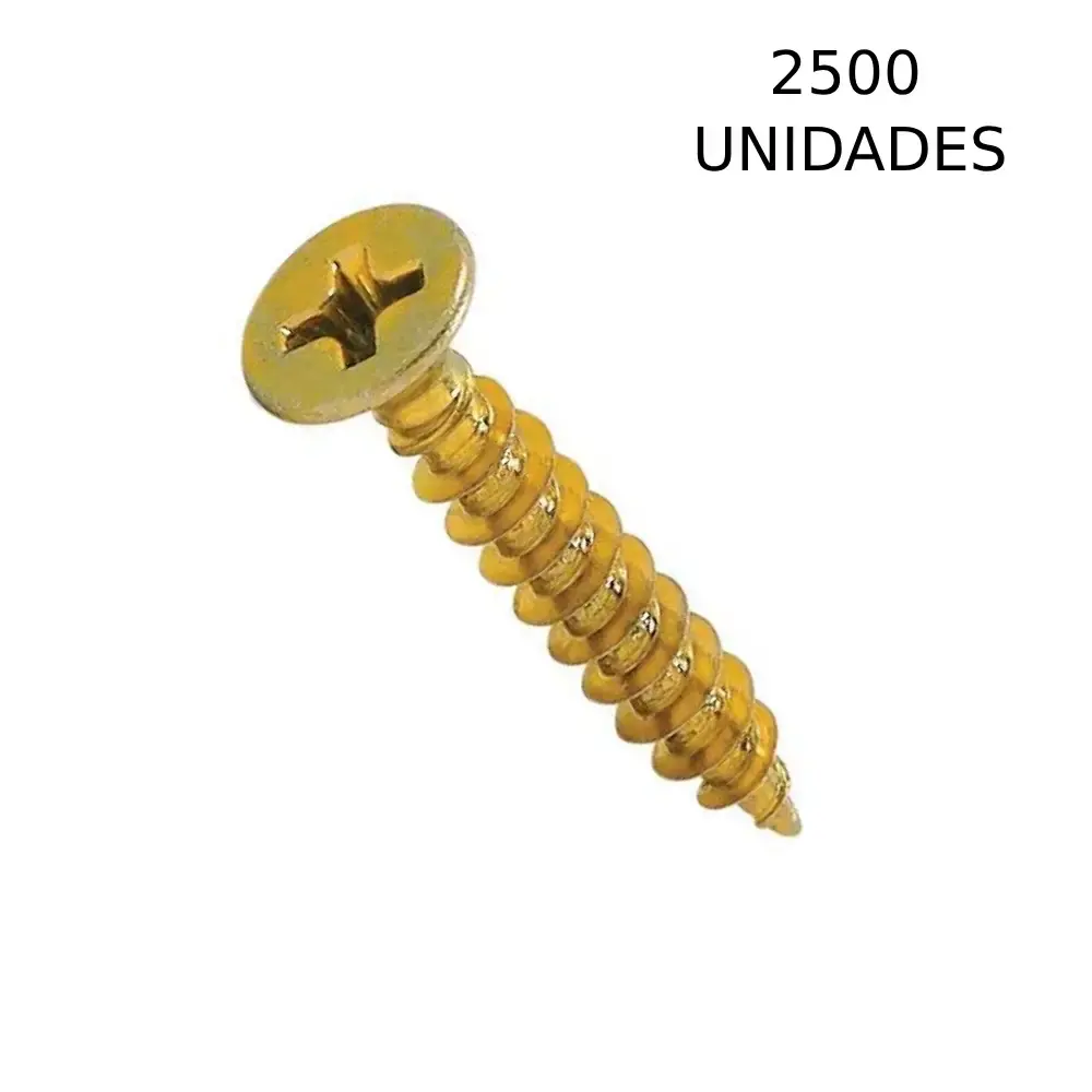 Parafuso Cabeça Chata Phillips 4 x 30 mm 2500 Unidades BELENUS — fotografia de referência