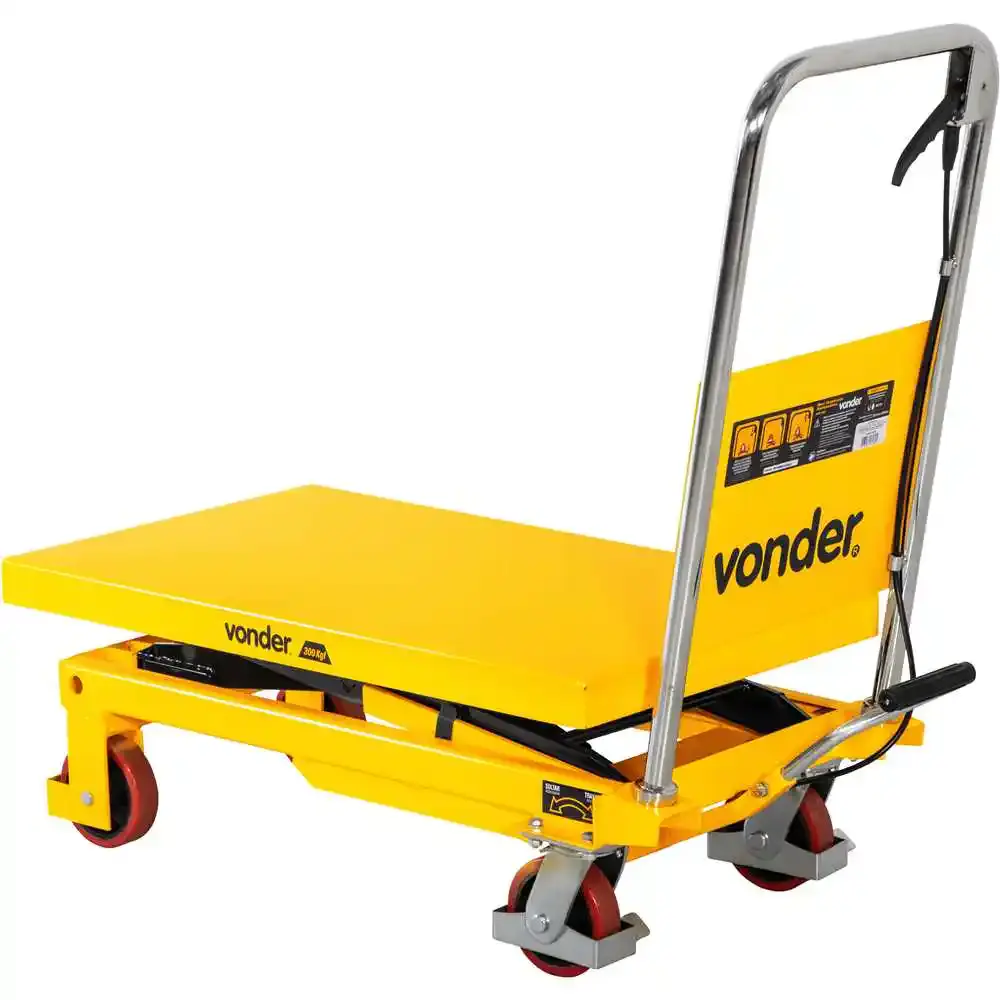 Mesa hidráulica pantográfica 300 KG MPP300 Vonder — fotografia 6