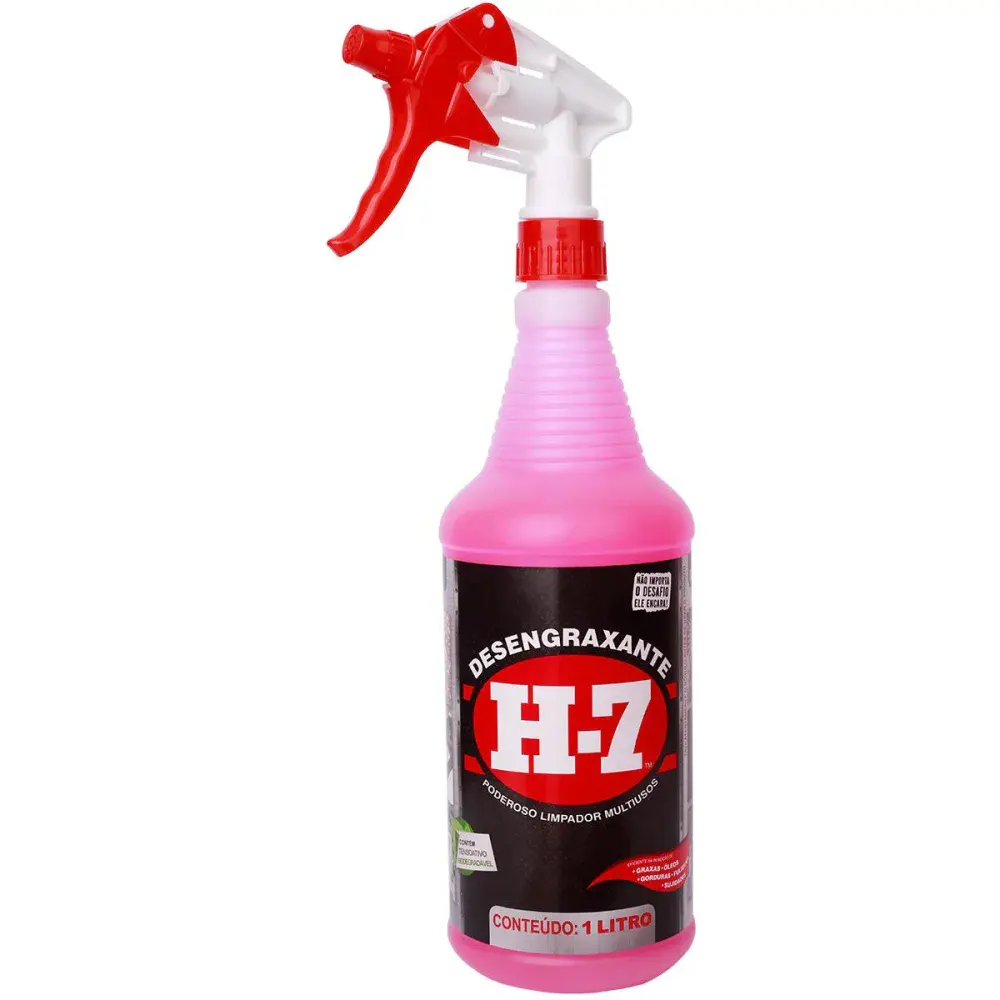 Desengraxante para limpeza pesada em spray 1L H-7 H7
