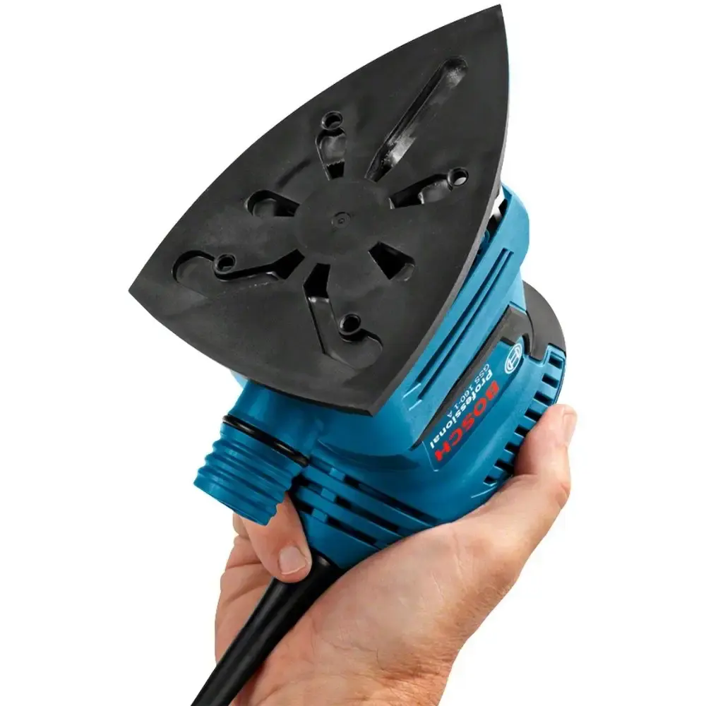 Lixadeira orbital multifunção 180W GSS-160 220V com maleta Bosch — fotografia 4