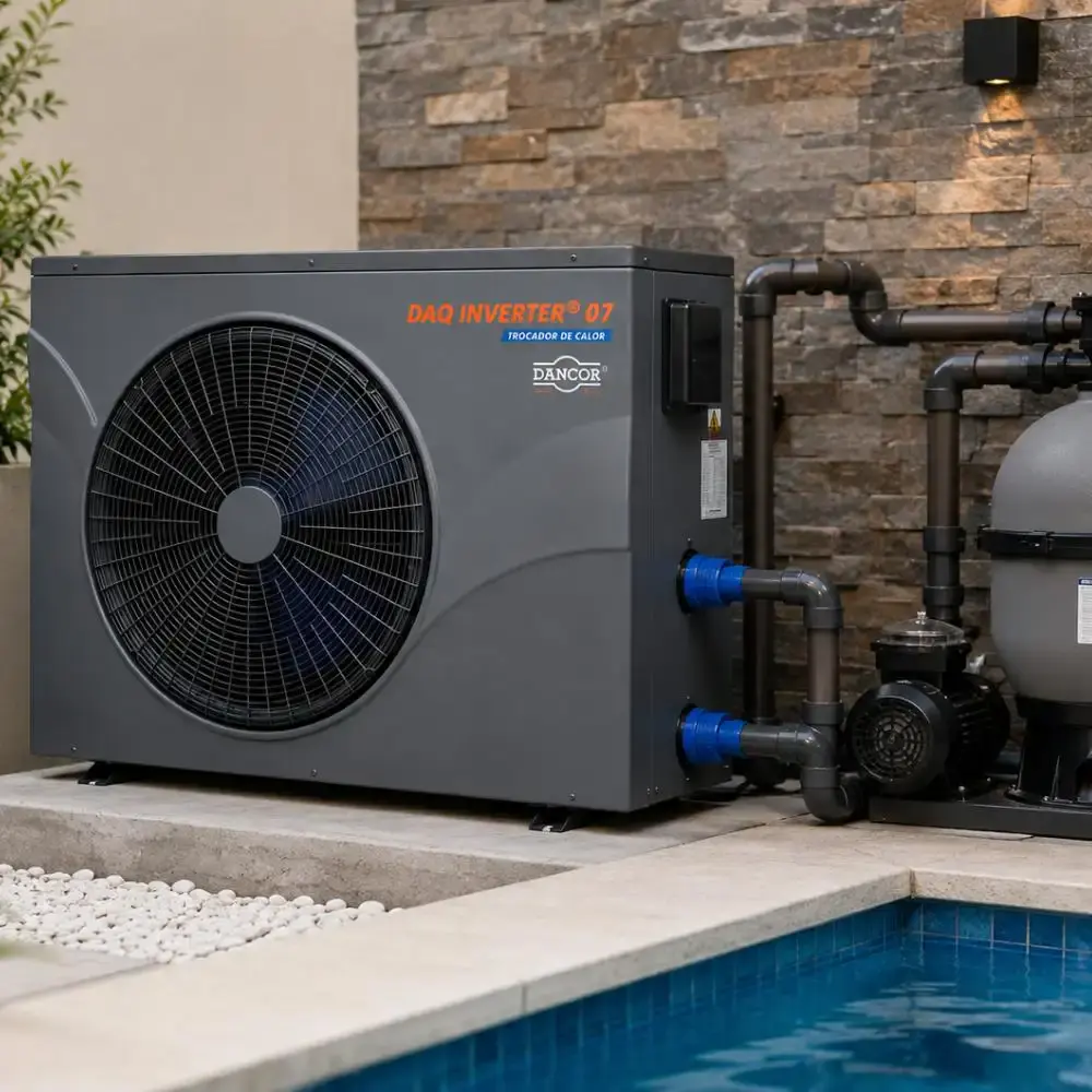 Bomba trocadora de calor DAQ-INVERTER-10 34BTUS 41.000L 220V Dancor — fotografia 5