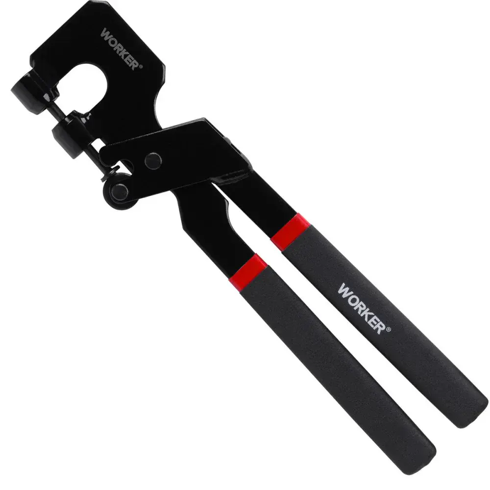 Alicate puncionador para perfil de drywall 12 5MM Worker — fotografia de referência