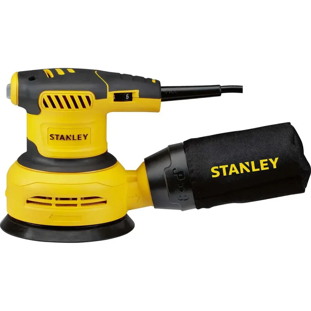 Lixadeira roto orbital 5” 300W 12.000OPM 127V Stanley — fotografia 5