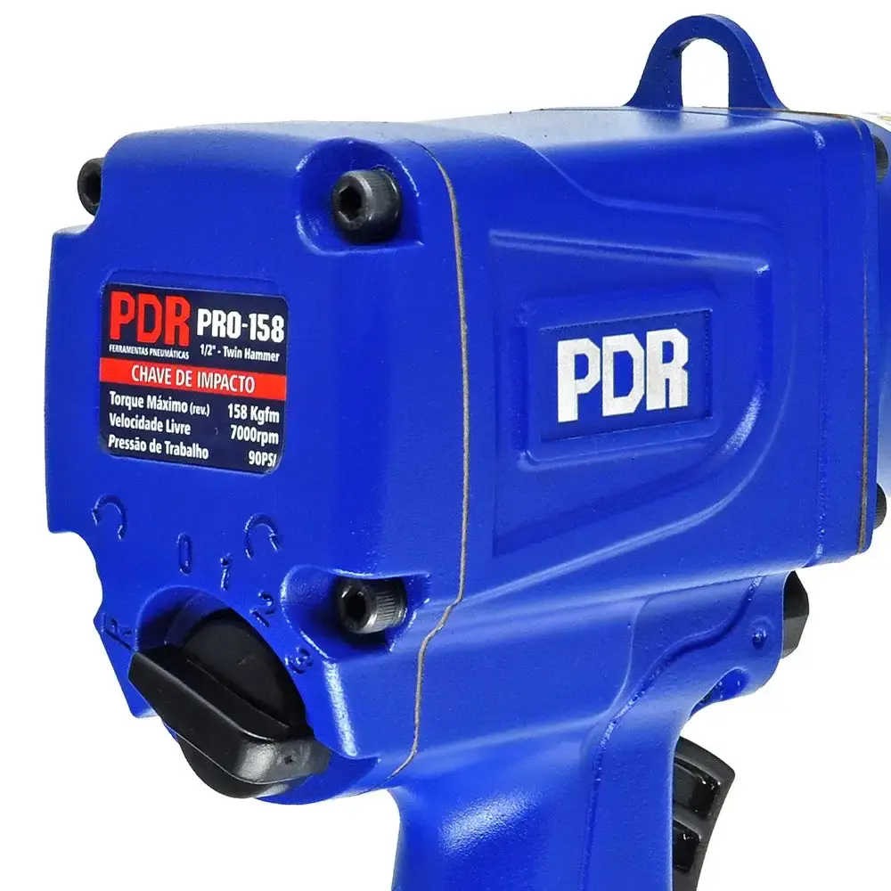 Chave de Impacto 1/2 POL Pneumática 158 KGFM PRO-158 PDR by LDR2 — fotografia 8