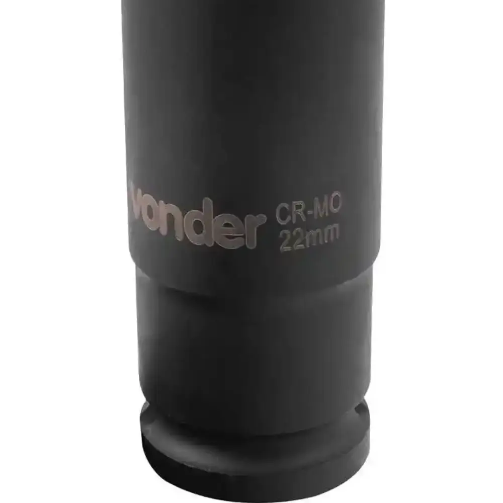 Soquete sextavado longo de impacto 22MM 1/2POL Vonder — fotografia 5