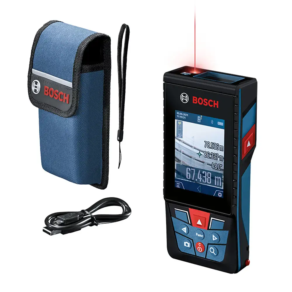 Medidor distância laser trena GLM 150-27 c bluetooth Bosch