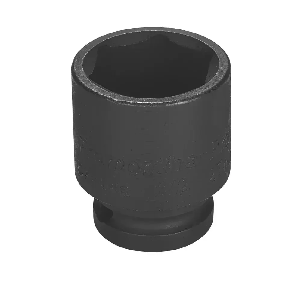 Soquete de impacto sextavado em aço cromo molibdênio 28 mm - encaixe 1/2 Tramontina 44880128 — fotografia 3