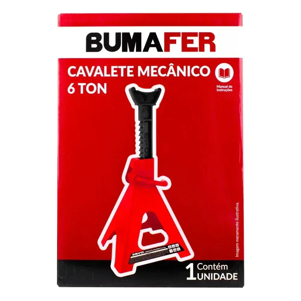 Cavalete mecânico 2T ajustável Bumafer — fotografia 10