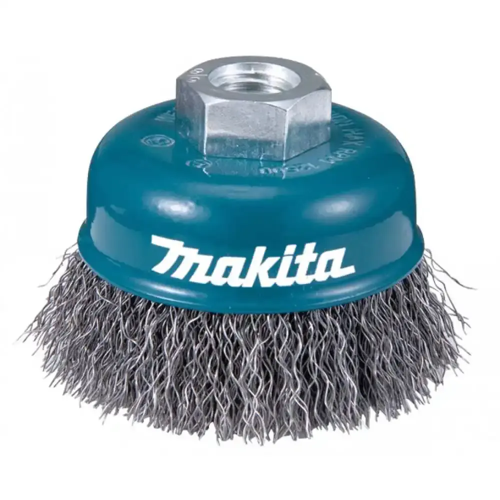 Escova de aço tipo copo ondulado 75MM D24094 Makita