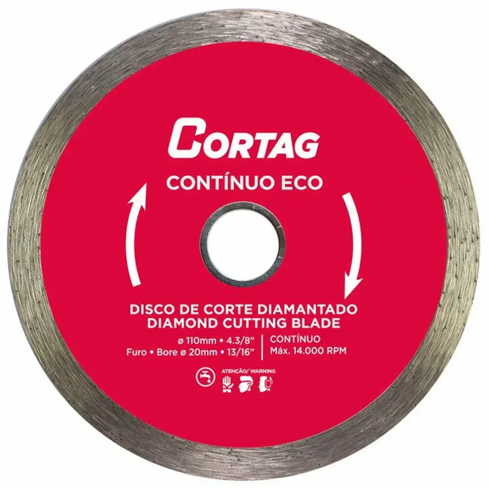Disco diamantado continuo eco Cortag