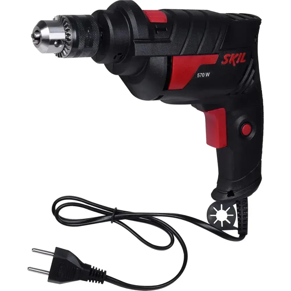 Furadeira de impacto elétrica 6600 10MM 3100RPM 570W 220V Skil — fotografia 9