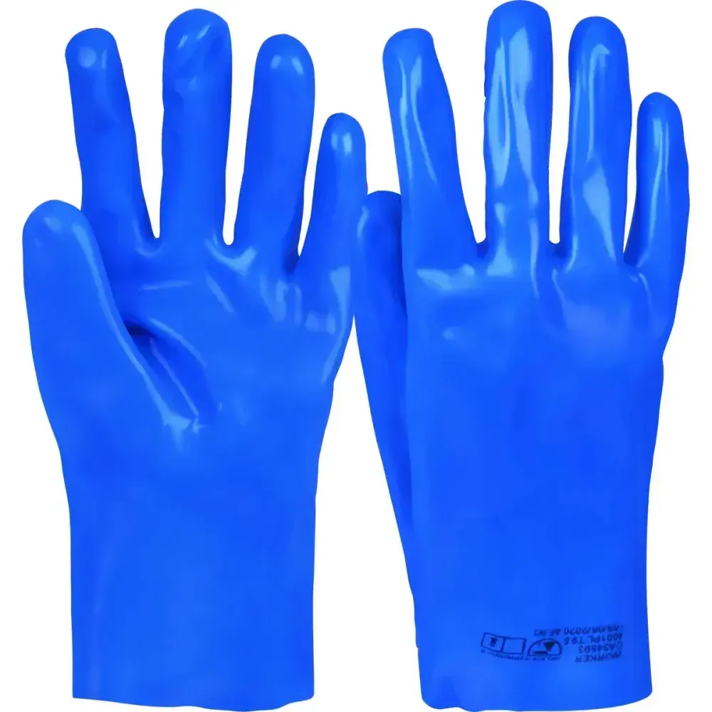 Luva de pvc lisa sem forro 25CM g Worker — fotografia 5