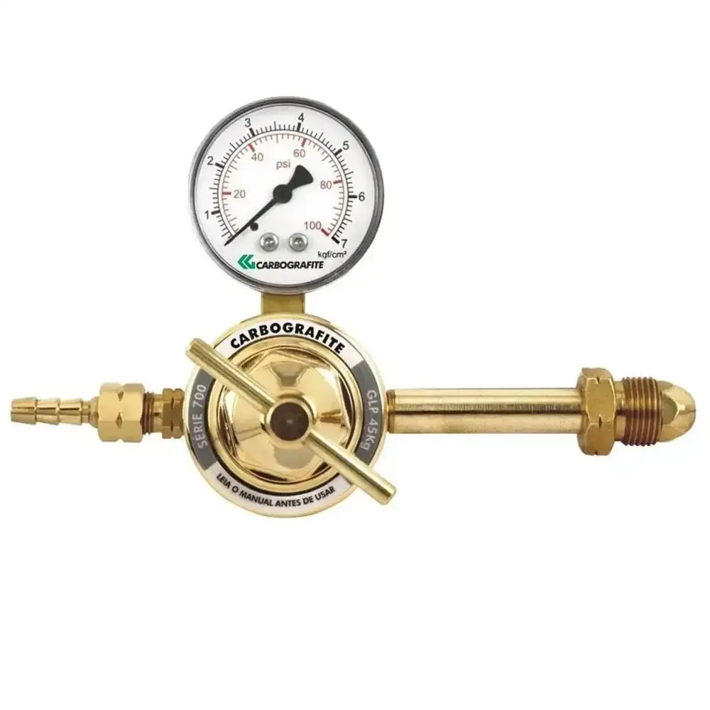Regulador de pressão série 700 GLP 45KG 010454210 Carbografite — fotografia de referência