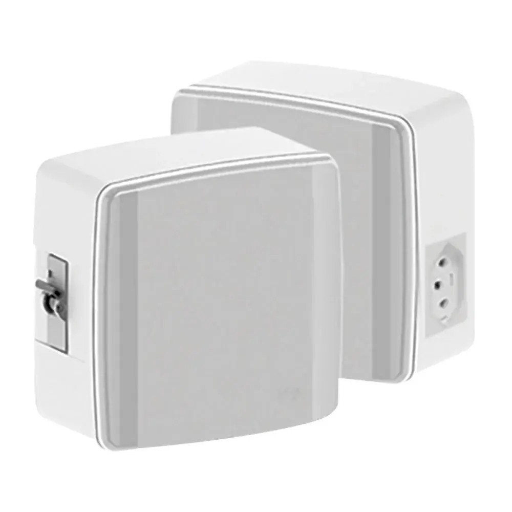 Caixa sobrepor tom 20A Ilumi +Din uni 25A br slim — fotografia de referência