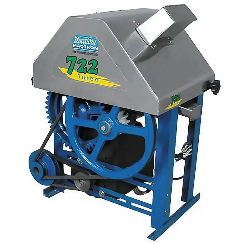 Engenho moenda para cana rolos de ferro motor 1,5 CV turbo B-722 Maqtron 220 V — fotografia 6