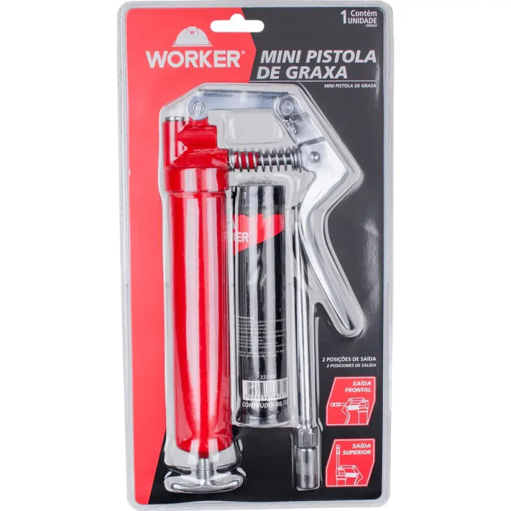 Mini pistola de graxa 2500 4000PSI da Worker