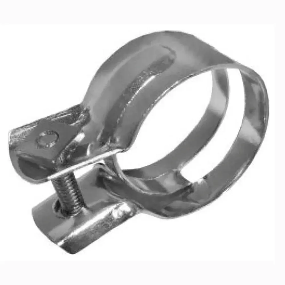 Abraçadeira hidráulica acabamento galvanizado 5/8" Inca — fotografia de referência