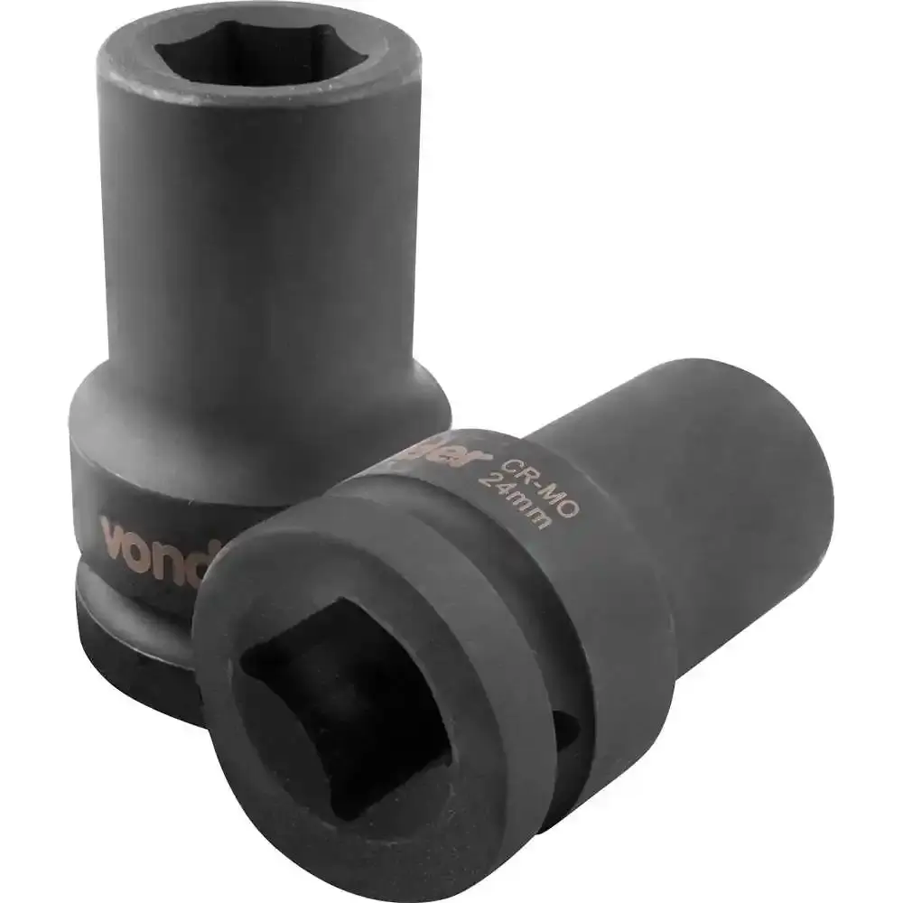 Soquete sextavado longo de impacto 24MM 1POL Vonder — fotografia de referência