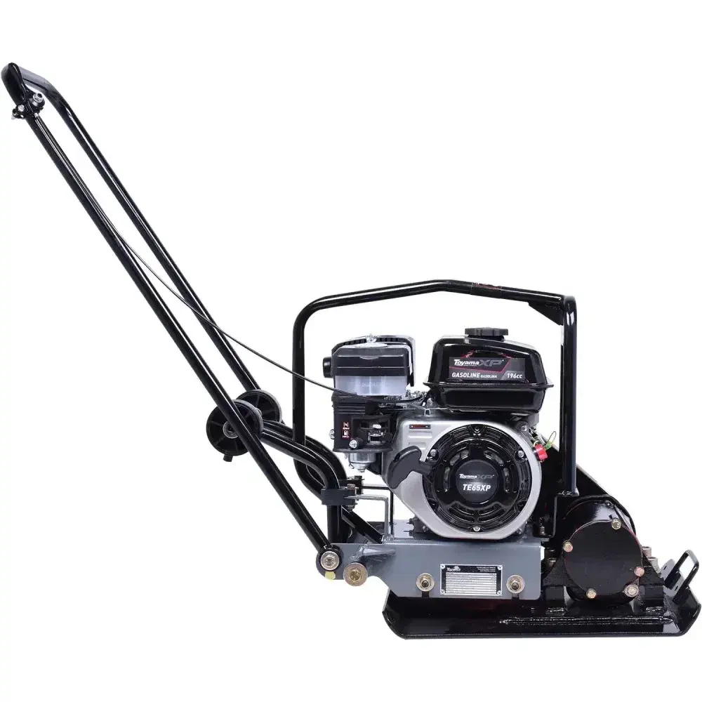Placa vibratória compactadora gasolina 6,5HP TPW60W-XP Toyama — fotografia 7