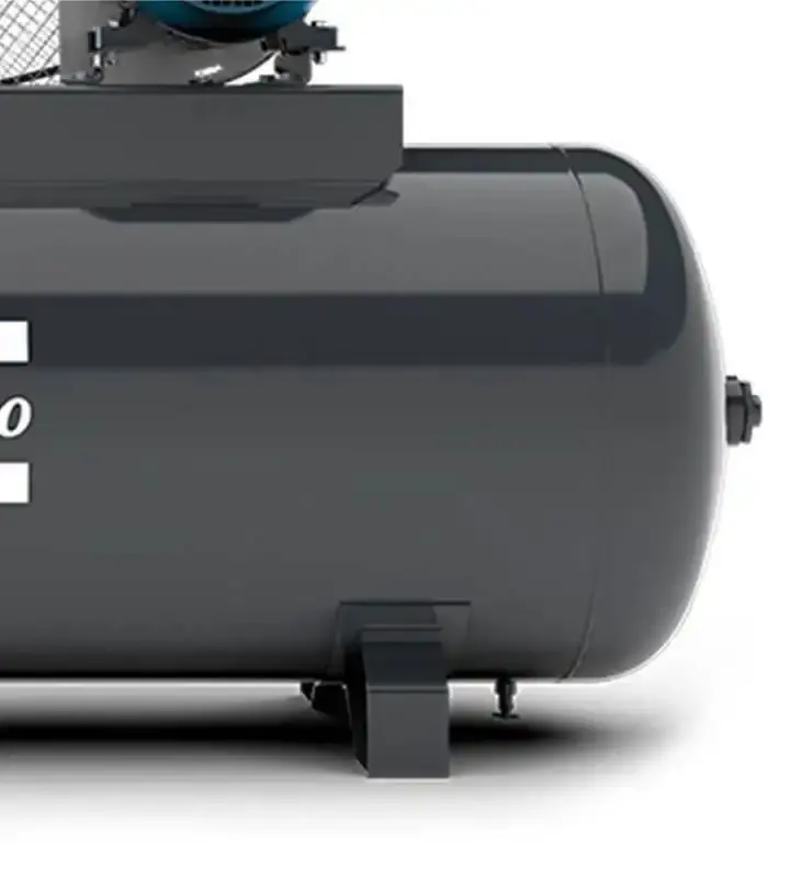 Compressor de ar 40 pés 10.0 HP 425 litros 3 pistões 175 libras trifásico Atlas copco — fotografia 3