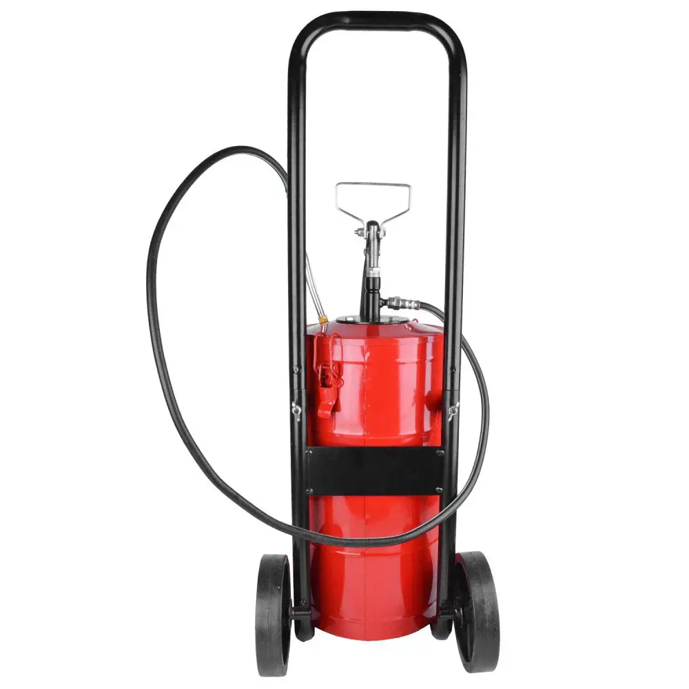 Engraxadeira manual com carrinho HL14 capacidade 14 kg hydronlubz Ghel Plus — fotografia 5
