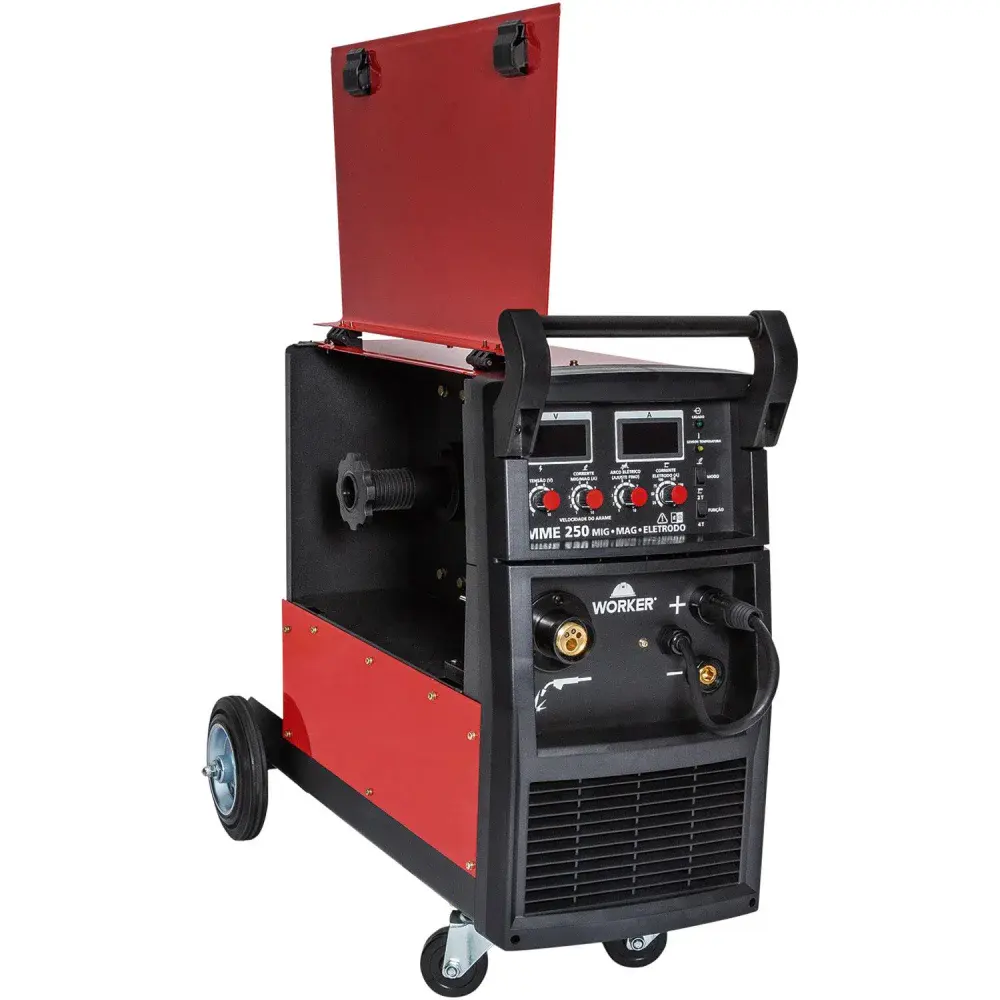 Máquina para solda mig/mag mme 250A 220V da Worker — fotografia 3