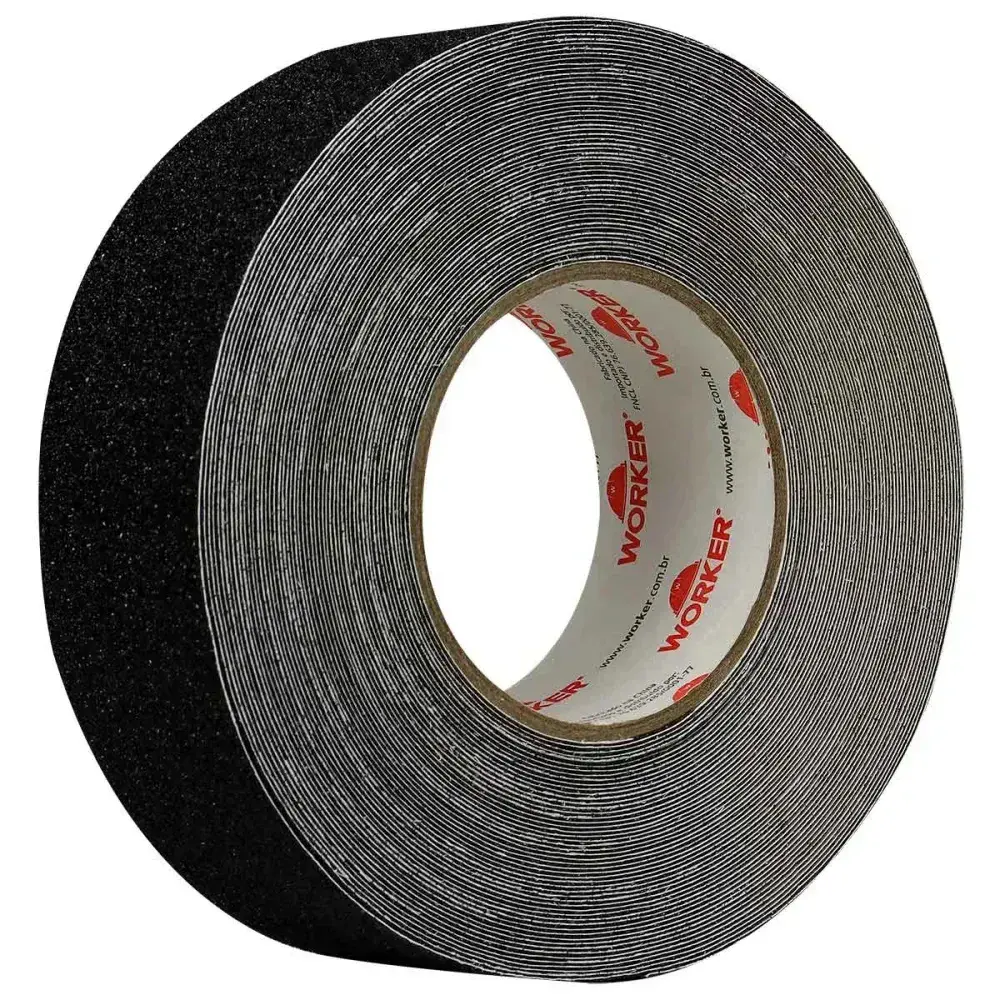 Fita antiderrapante 50MM x 20M preta Worker — fotografia 7