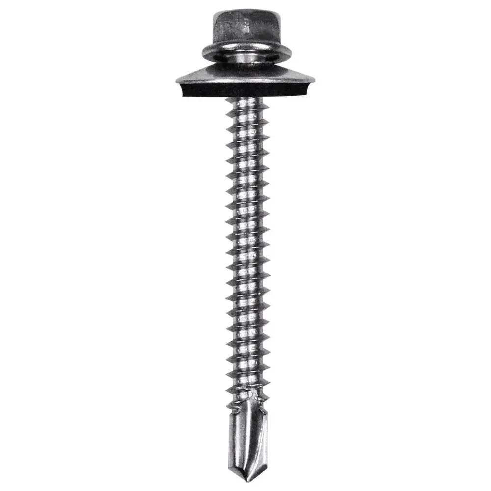 Parafuso ponta broca cs inox 5,5MMX1.1/2 300 peç Worker — fotografia 2