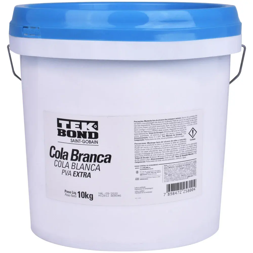 Cola branca pva extra 10KG Tekbond