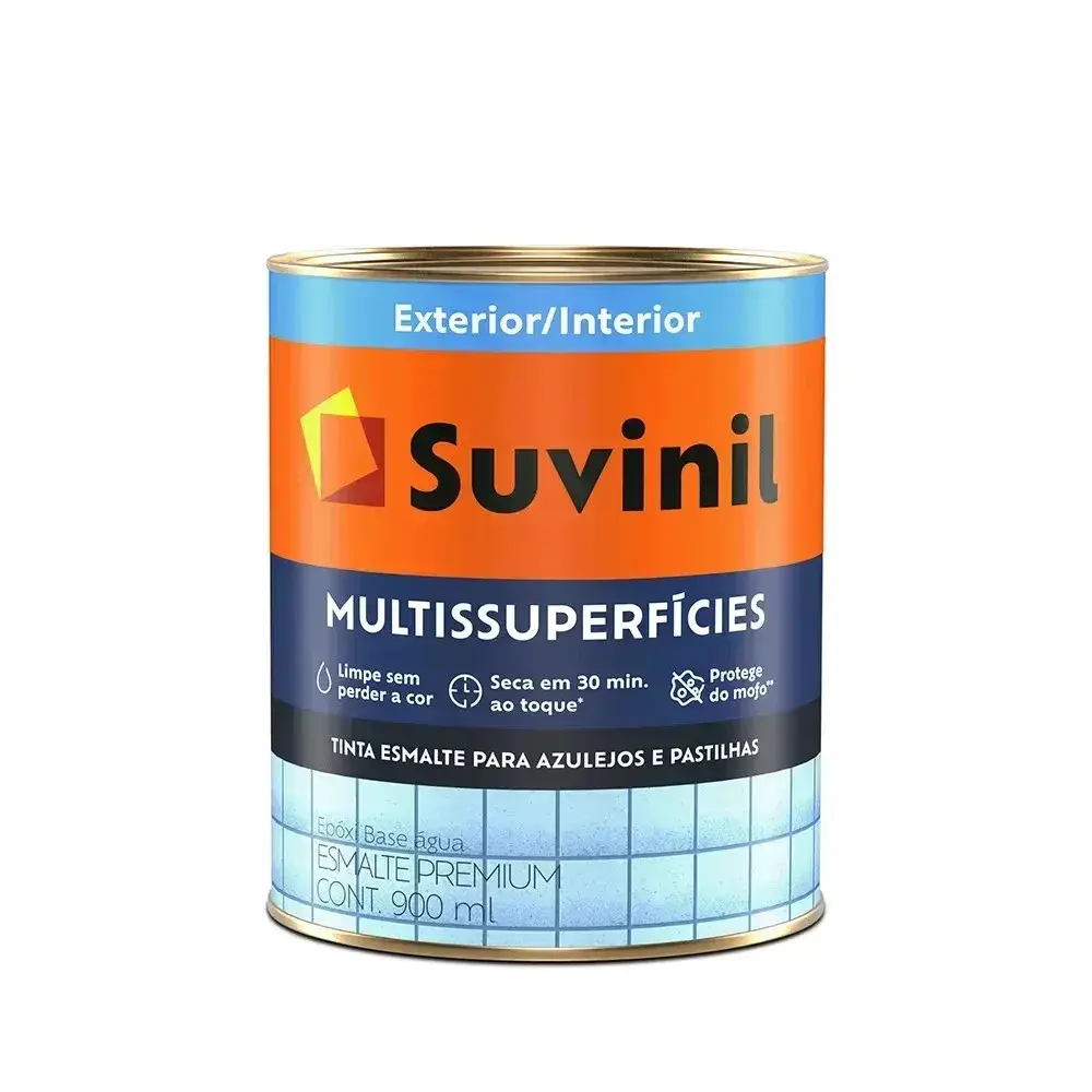 Tinta esmalte epóxi multissuperfícies branco 900ML Suvinil — fotografia 2