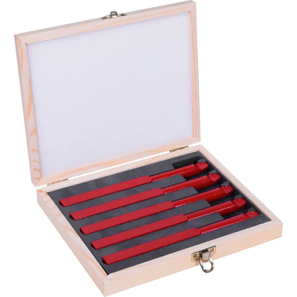 Kit de ferramentas soldadas para torno iso 9 1212 d P30 - 5 peç da Bumafer — fotografia 4