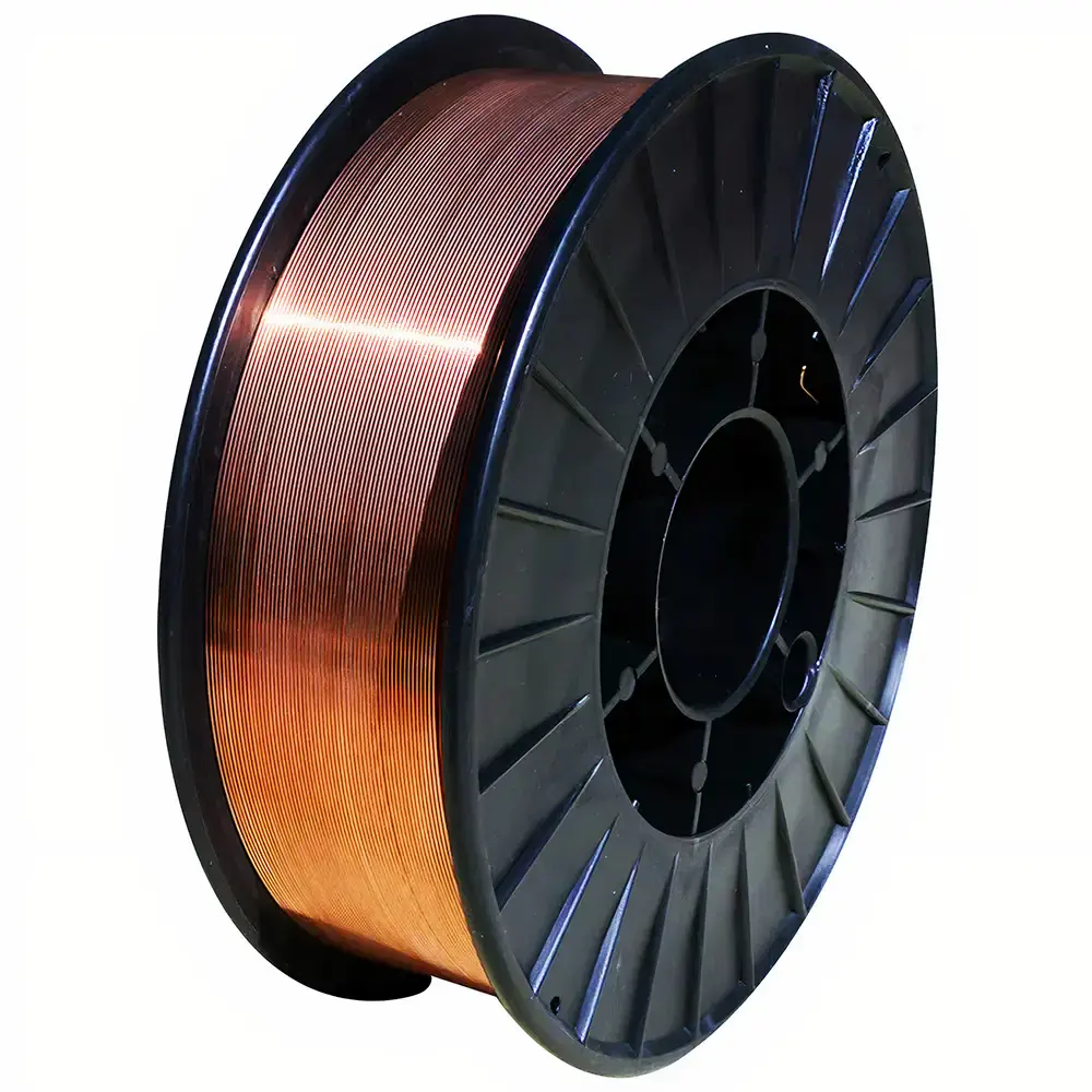 Arame para solda mig 1.2 MM rolo plástico 15 KG ER70S-6 Evald — fotografia 4