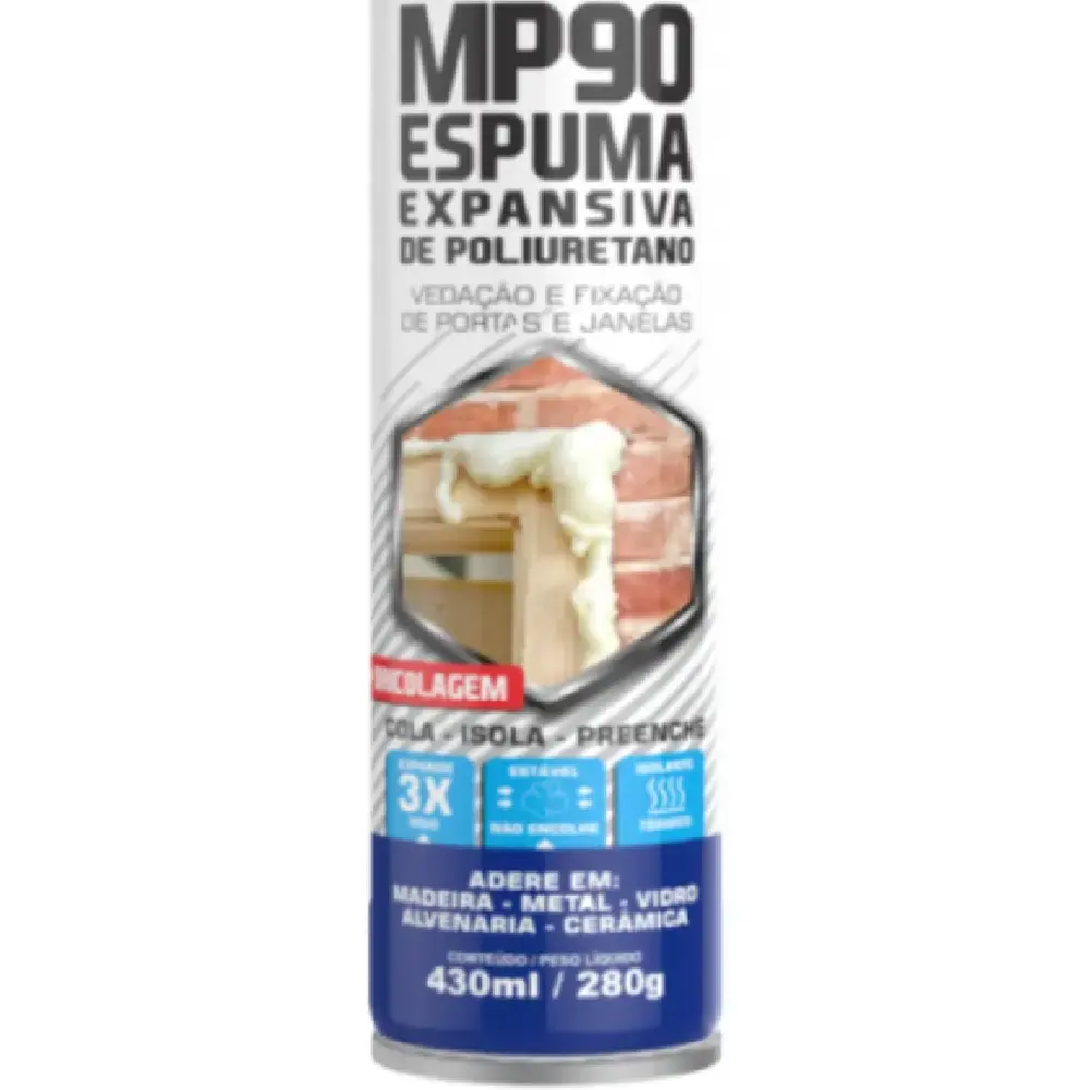 Espuma Bricolagem 430 ml com 20 Unidades MUNDIAL PRIME — fotografia 4