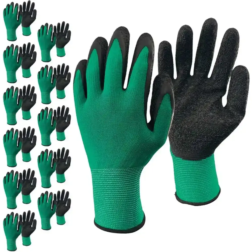 Luva em látex CG supertact com 12 pares Carbografite — fotografia de referência