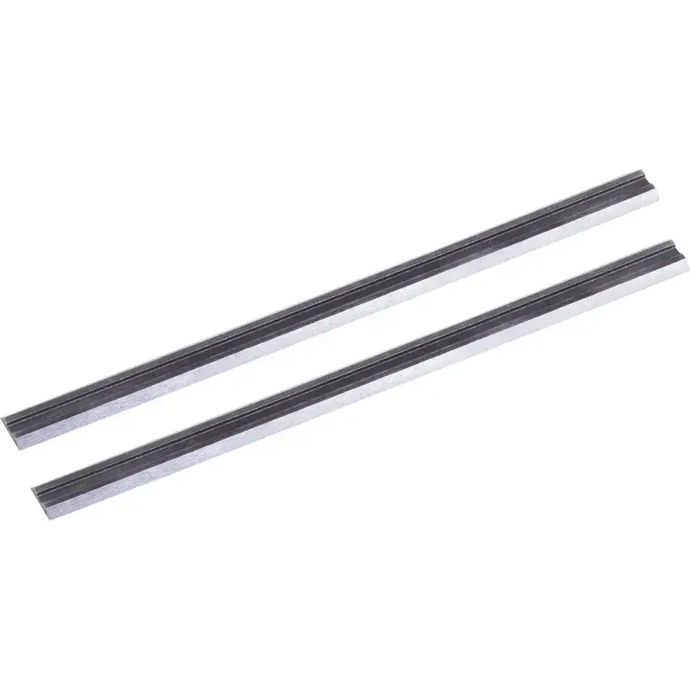 Lâmina para plaina elétrica 82X5,5X1,10MM hcs Worker — fotografia 7