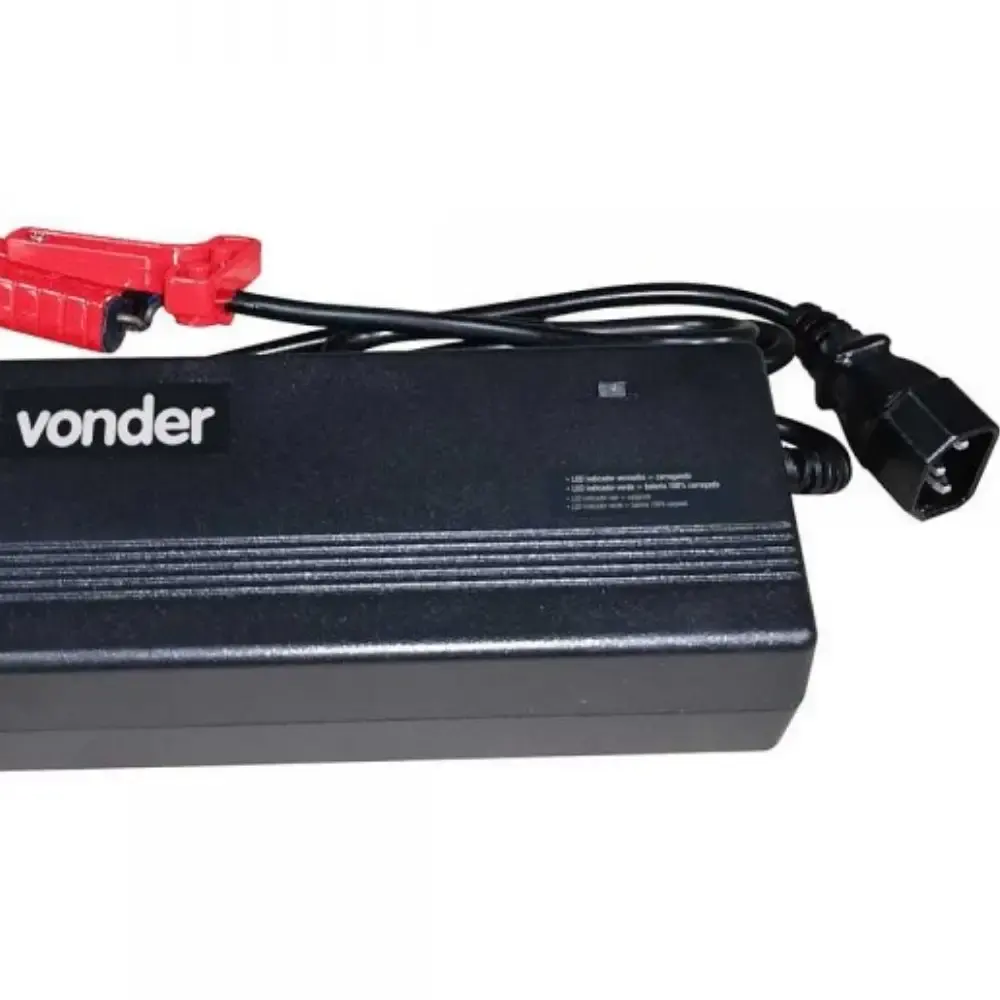 Carregador de bateria para paleteira elétrica PEV155-LI Vonder — fotografia 5