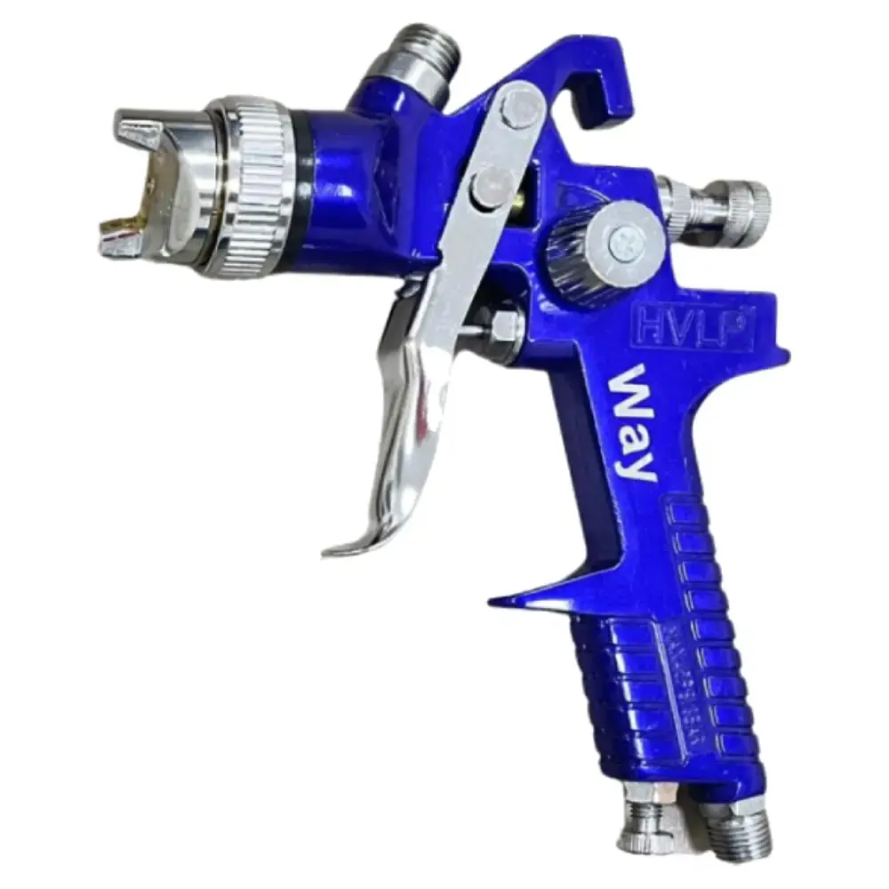 Pistola De Pintura Gravidade 600 ml HVLP 2 bicos 1.4mm e 1.7mm IWPPHVLP2B IMPORTWAY — fotografia 2