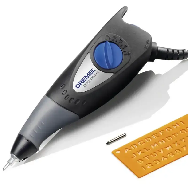 Gravador elétrico engraver 290 com 2 acessórios Dremel 220 V — fotografia de referência