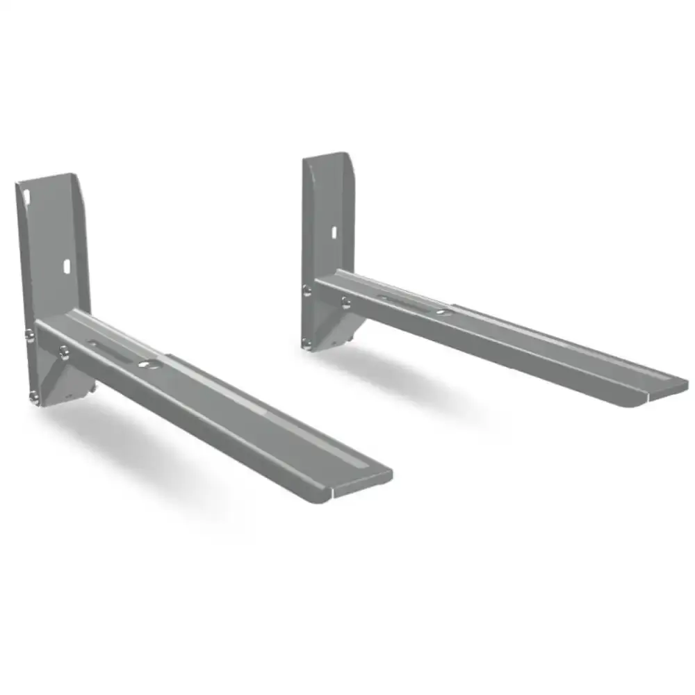 Suporte para forno micro-ondas prata SBR3.7 Brasforma — fotografia 4