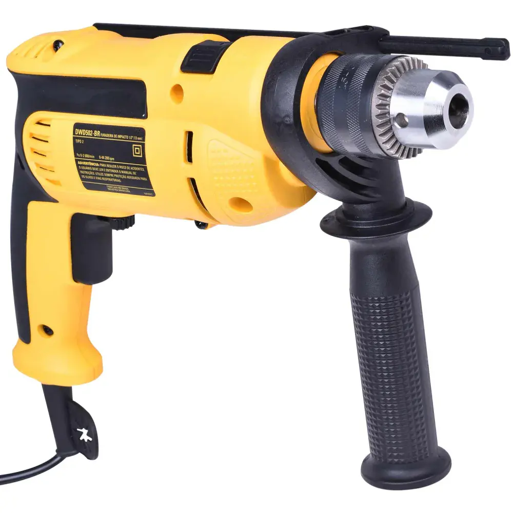 Furadeira de impacto DWD502BR velocidade reversível Dewalt — fotografia 2