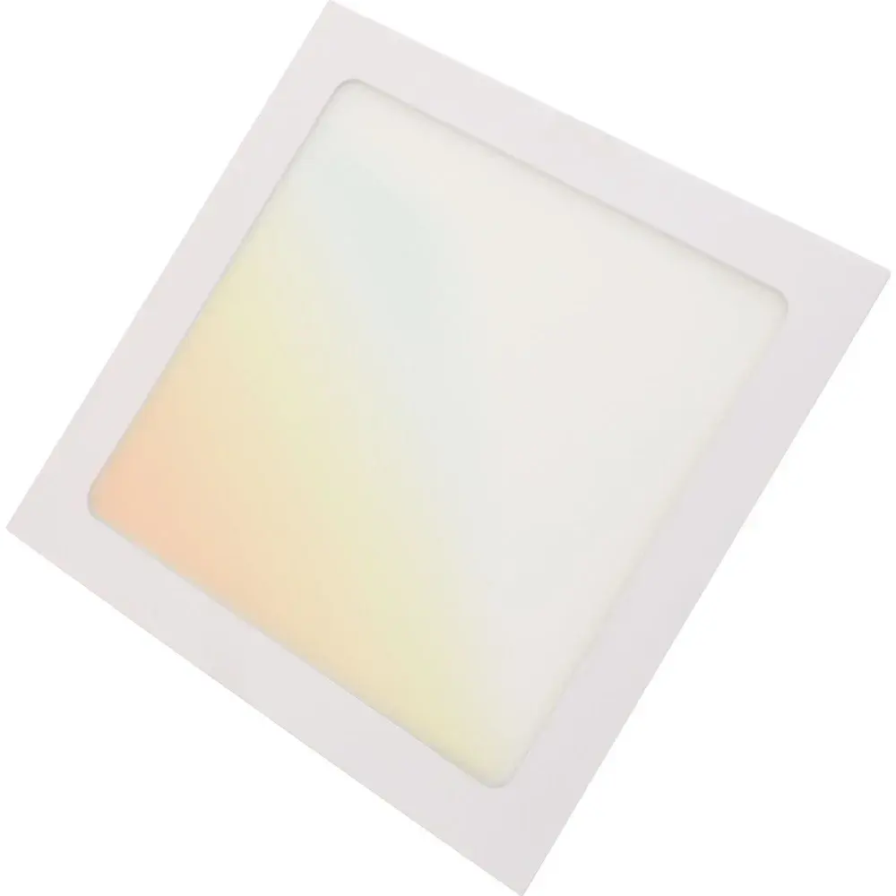 Plafon smart led 1300 lm 18W quadrado de embutir da Tramontina — fotografia de referência