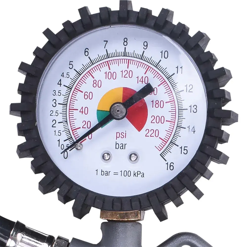 Calibrador de pneu analógico 0 – 150 psi TG-10 Bumafer — fotografia 4