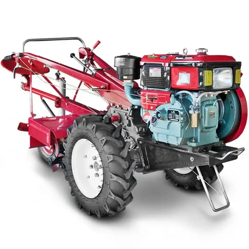 Microtrator motocultivador à diesel 13 HP TDWT73 Toyama — fotografia de referência