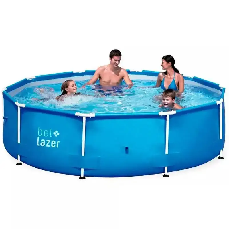 Piscina com Armação 5.000 Litros 305 x 76 CM 510000 com Bomba Filtrante BEL 220 V BEL FIX — fotografia 3